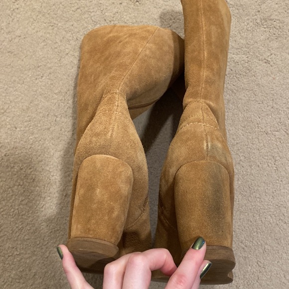 Rocket Dog 8 1/2 Camel Faux Suede & Shearling Boots - Picture 12 of 14